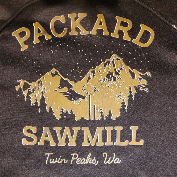 Twin Peaks Packard Sawmill Hoodie Size Large - Picture 2 of 8